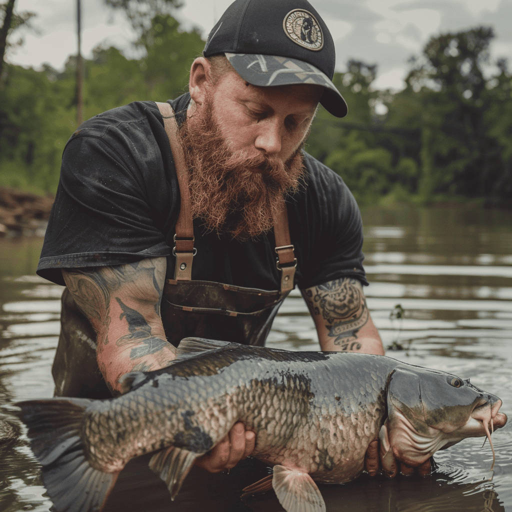 Catfish Noodling